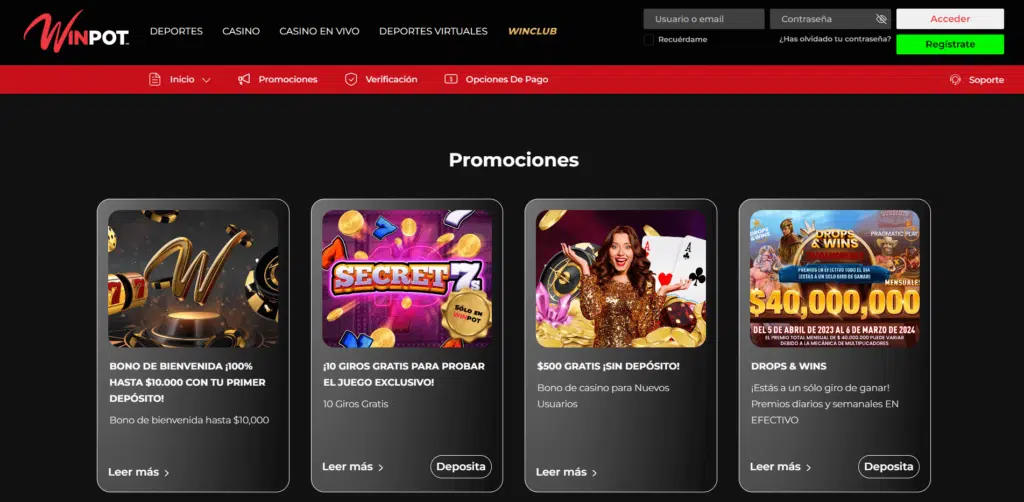 Winpot promociones